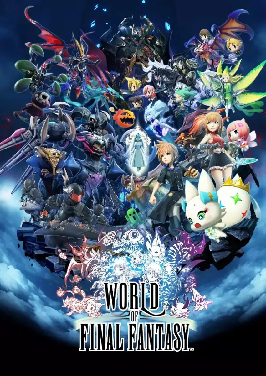 Обложка игры World of Final Fantasy