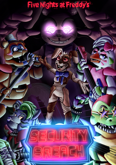 Обложка игры Five Nights at Freddy’s: Security Breach