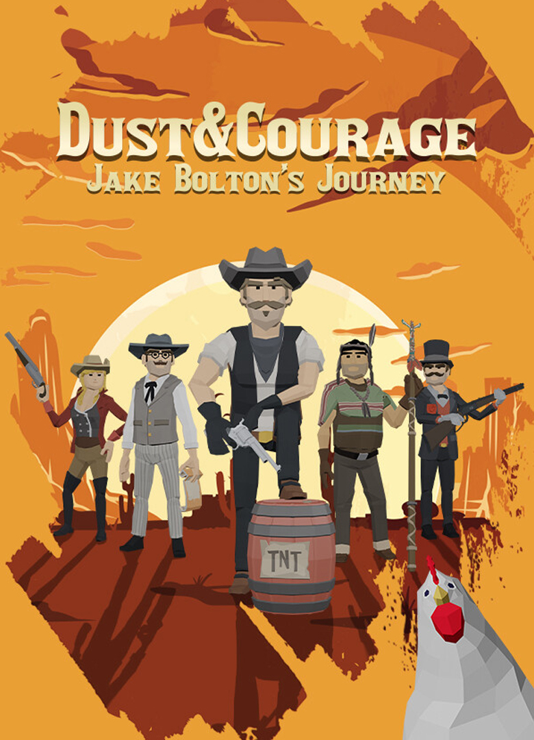 Обложка Dust & Courage: Jake Bolton's Journey