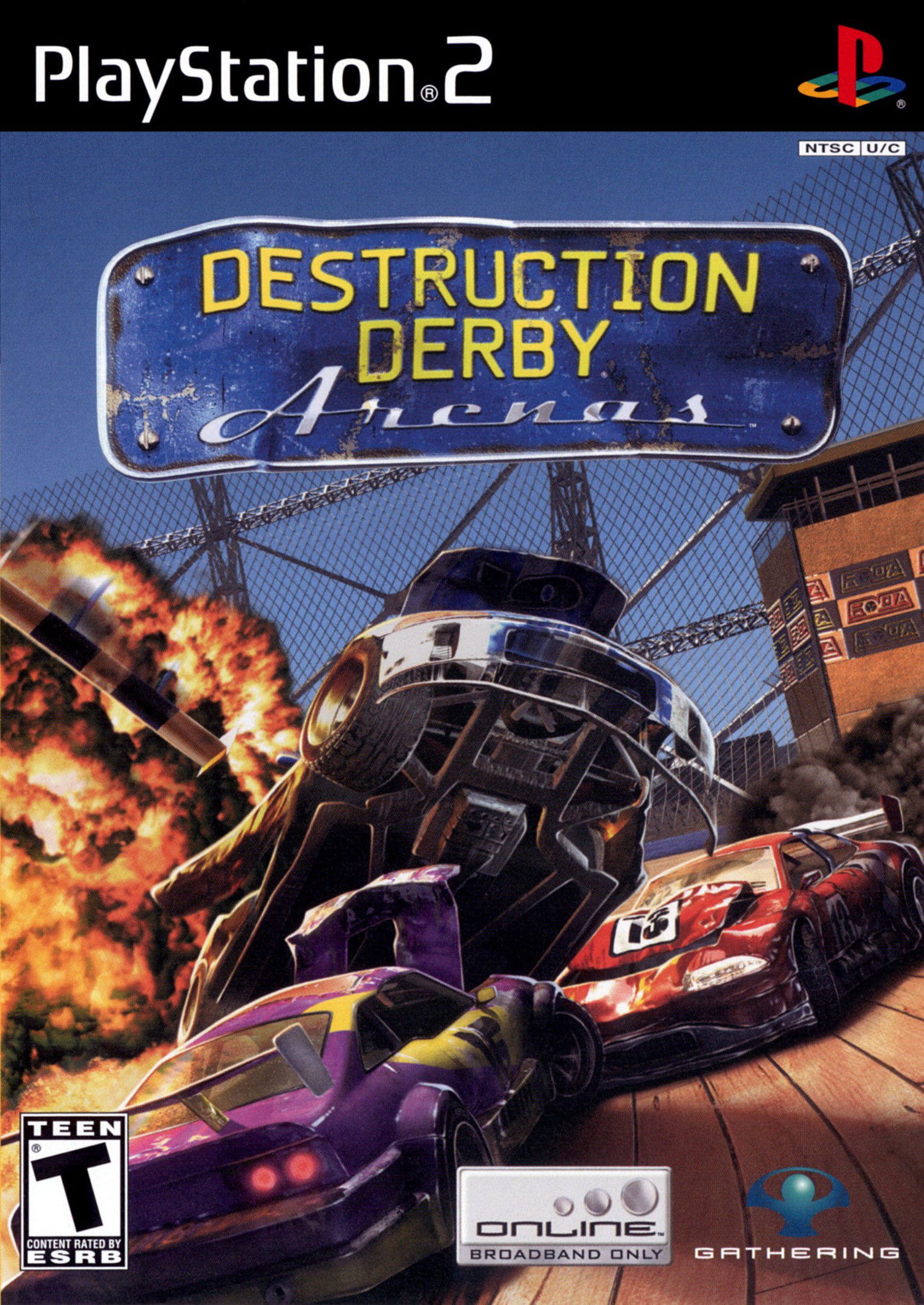 Обложка игры Destruction Derby Arenas