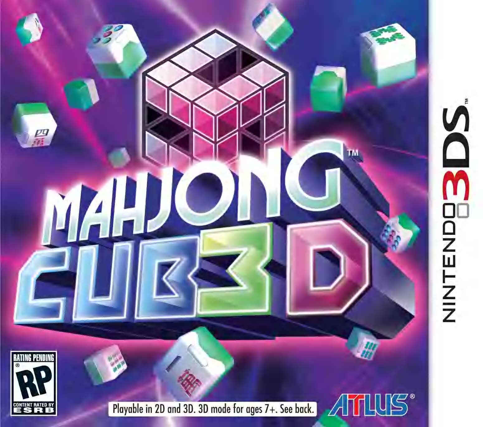 Обложка игры Mahjong Cub3D