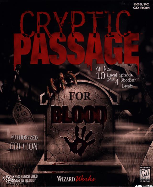 Обложка Cryptic Passage for Blood