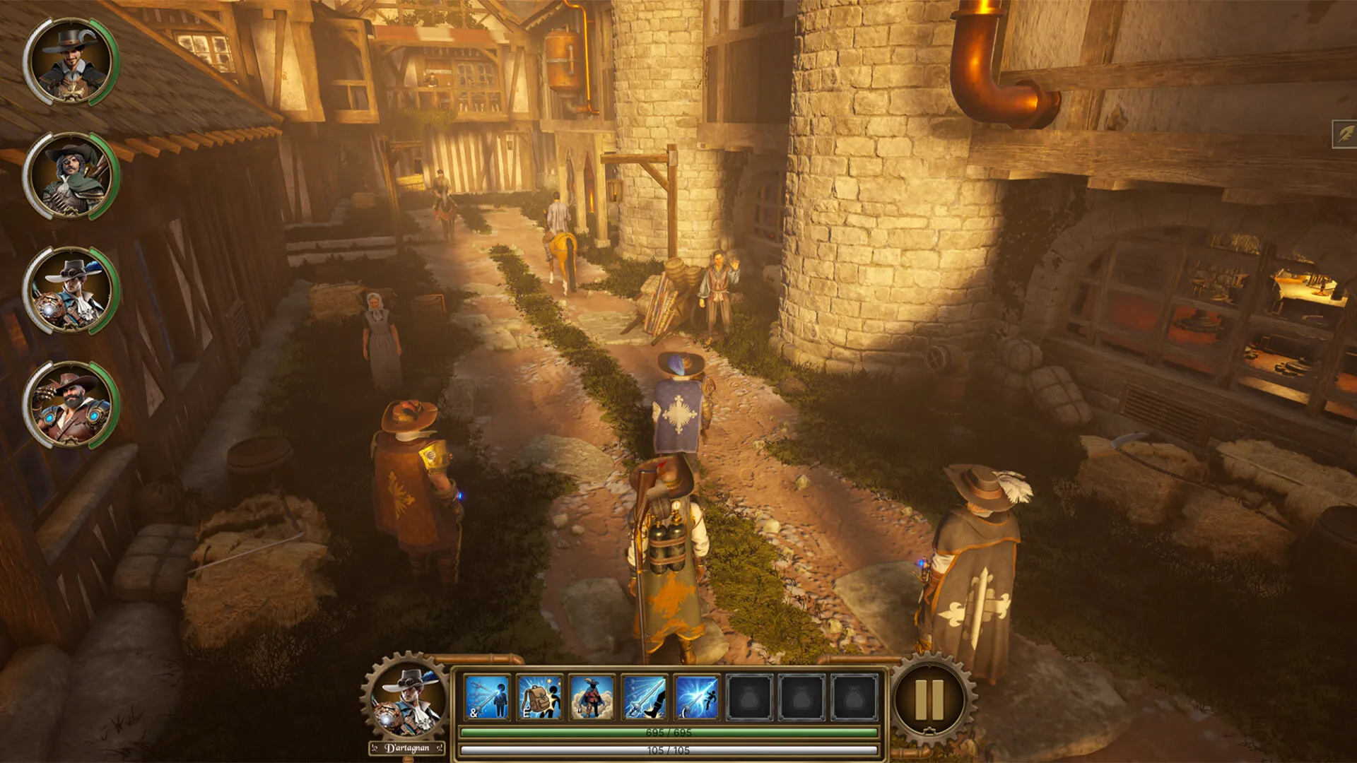 Скриншот из игры COVENANT OF GEARS: The Three Musketeers - 5