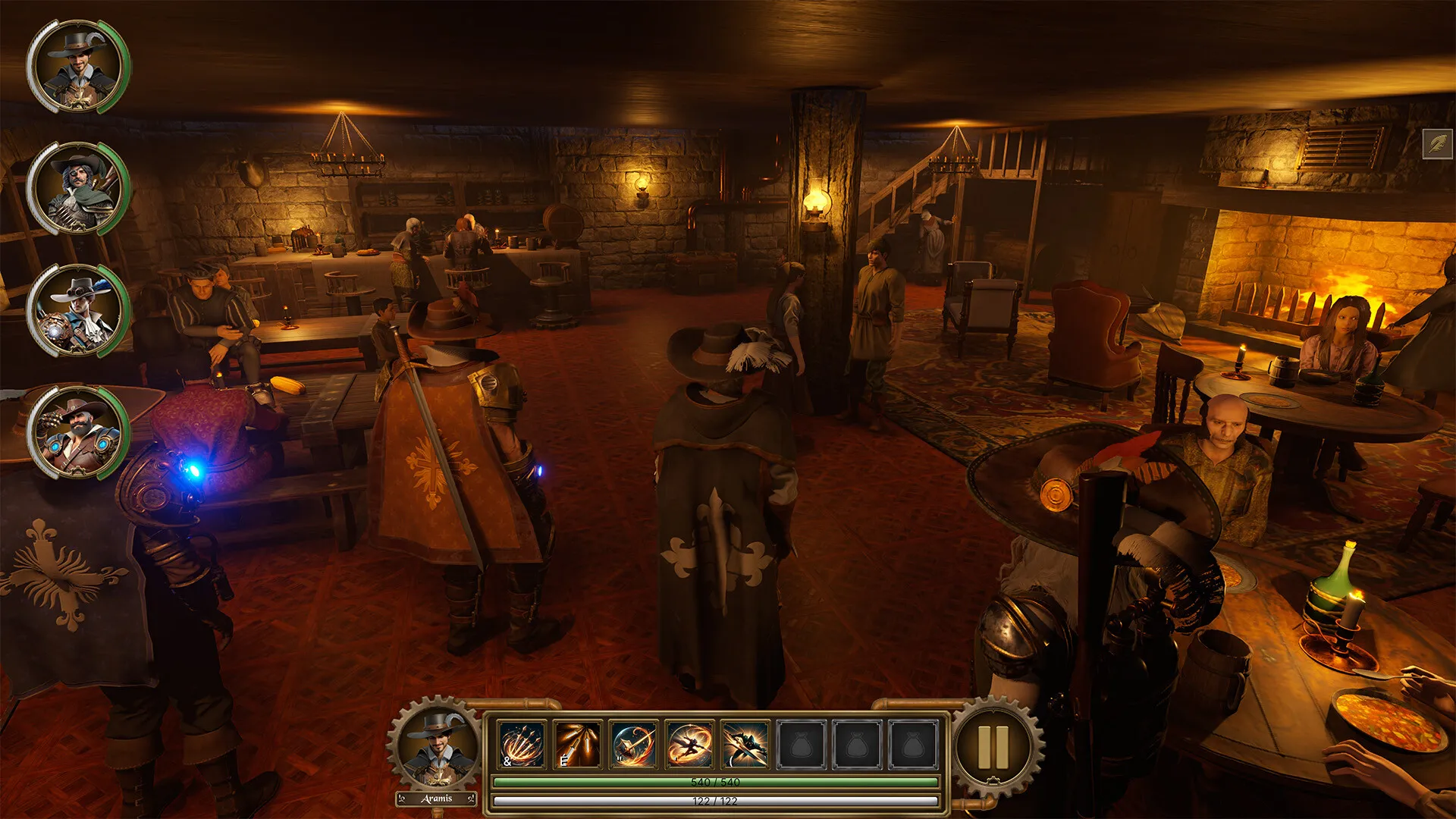 Скриншот из игры COVENANT OF GEARS: The Three Musketeers - 2