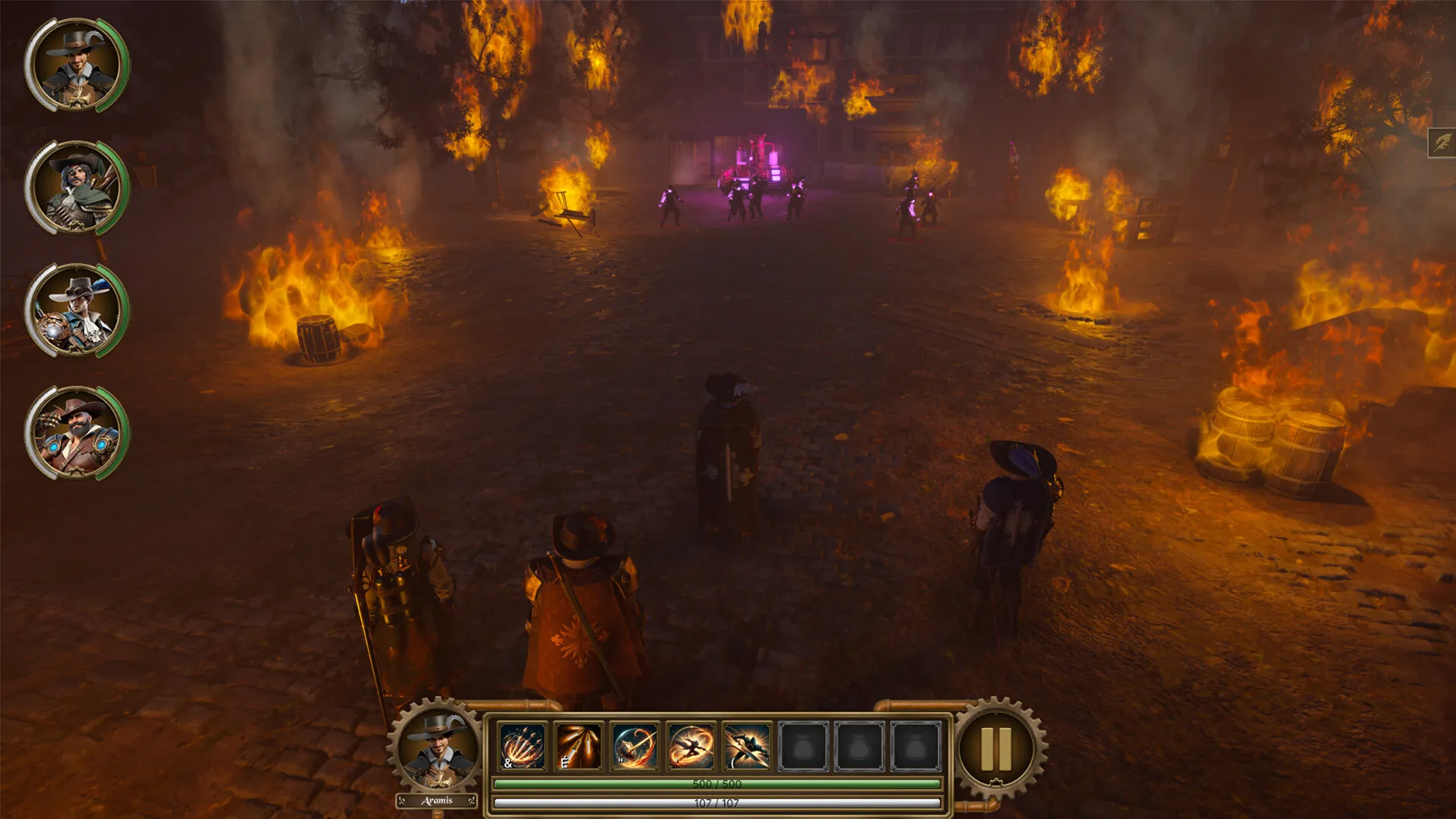 Скриншот из игры COVENANT OF GEARS: The Three Musketeers - 1