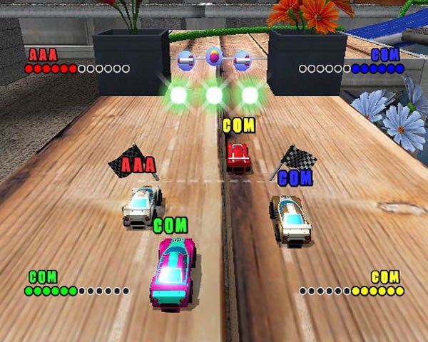Скриншот из игры Micro Machines V4 - 1
