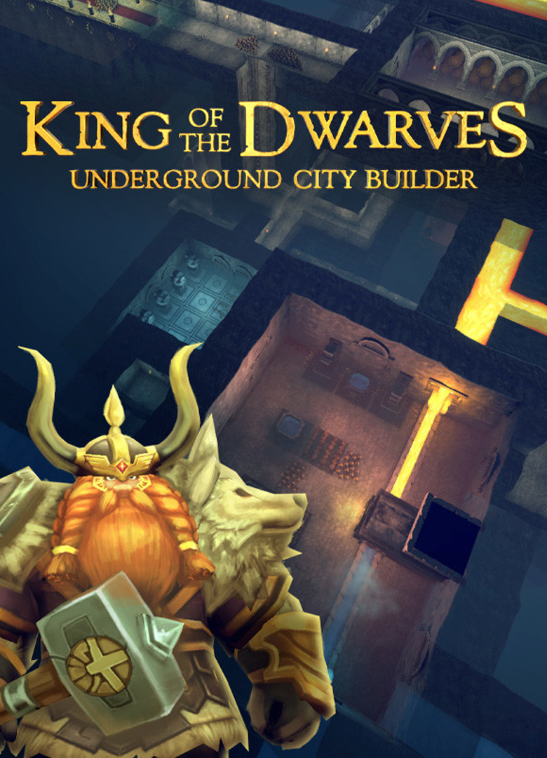Обложка игры King of the Dwarves: Underground City Builder
