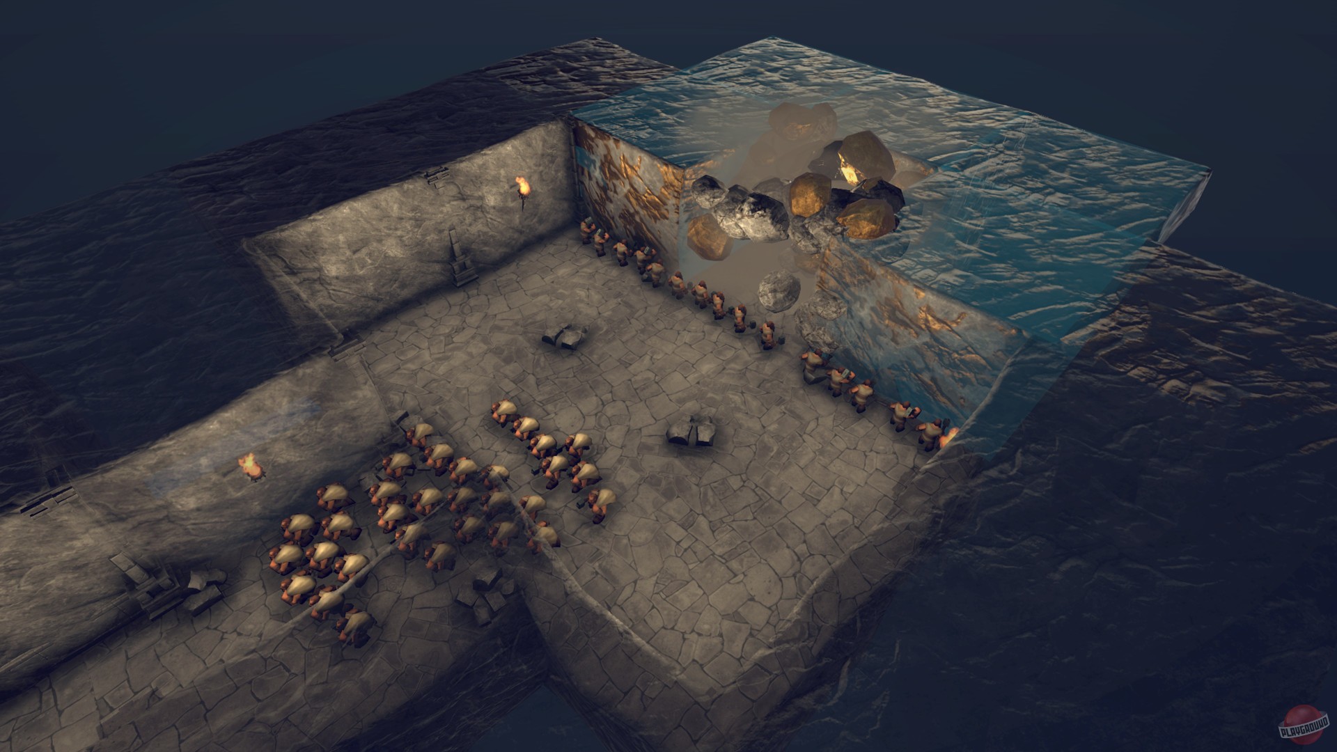 Скриншот из игры King of the Dwarves: Underground City Builder - 2