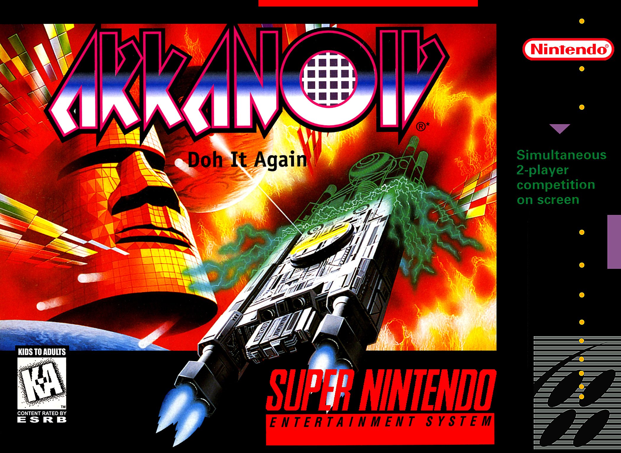 Обложка игры Arkanoid: Doh It Again