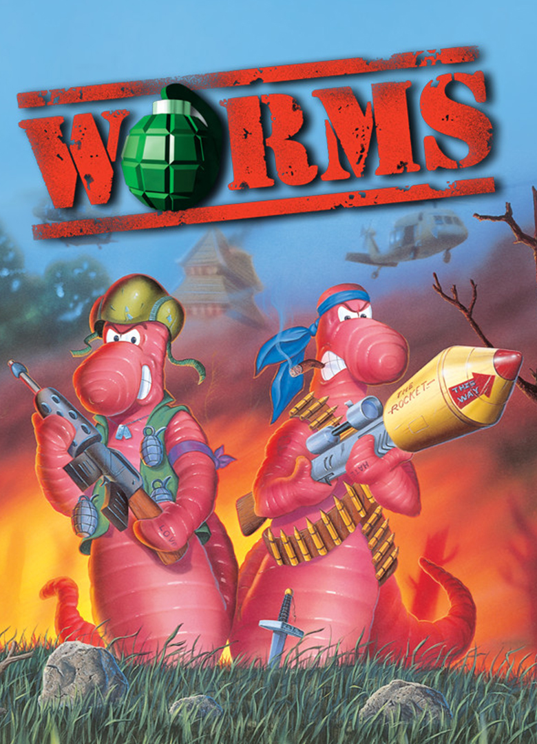 Обложка игры Worms (1995)