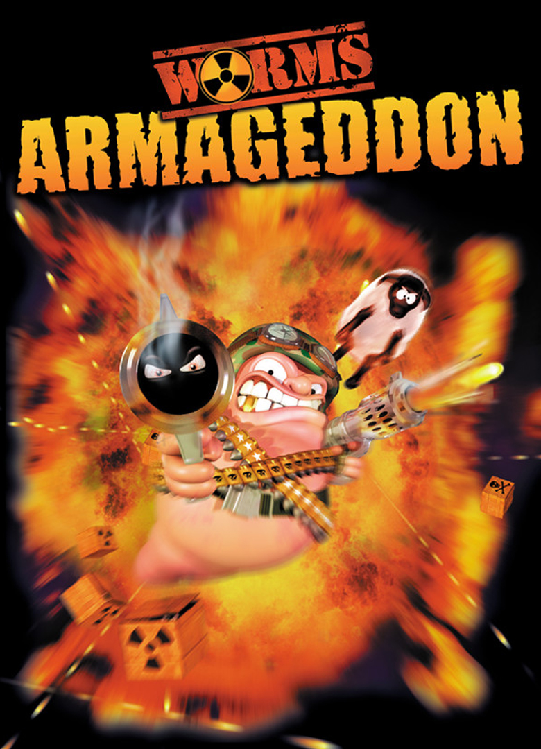 Обложка игры Worms Armageddon