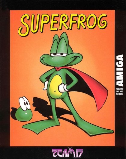 Обложка игры Superfrog