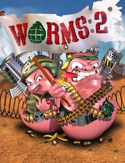 Обложка игры Worms 2