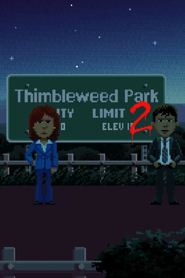 Обложка игры Thimbleweed Park 2