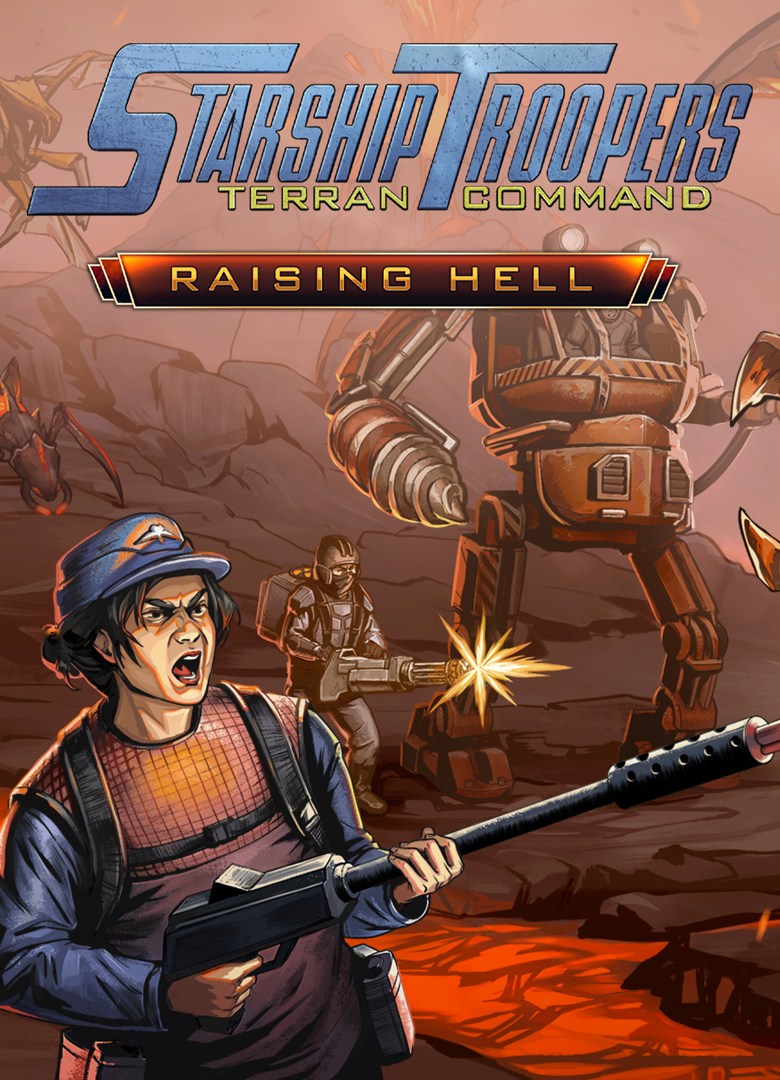 Обложка игры Starship Troopers: Terran Command - Raising Hell