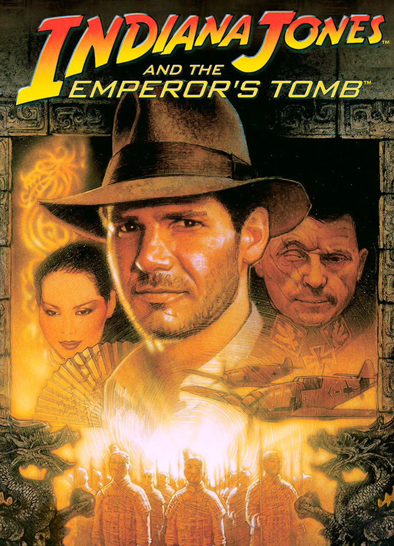 Обложка игры Indiana Jones and the Emperor's Tomb