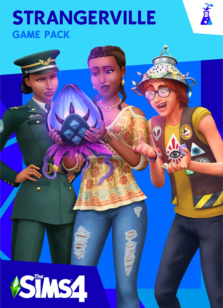 Обложка игры The Sims 4: StrangerVille