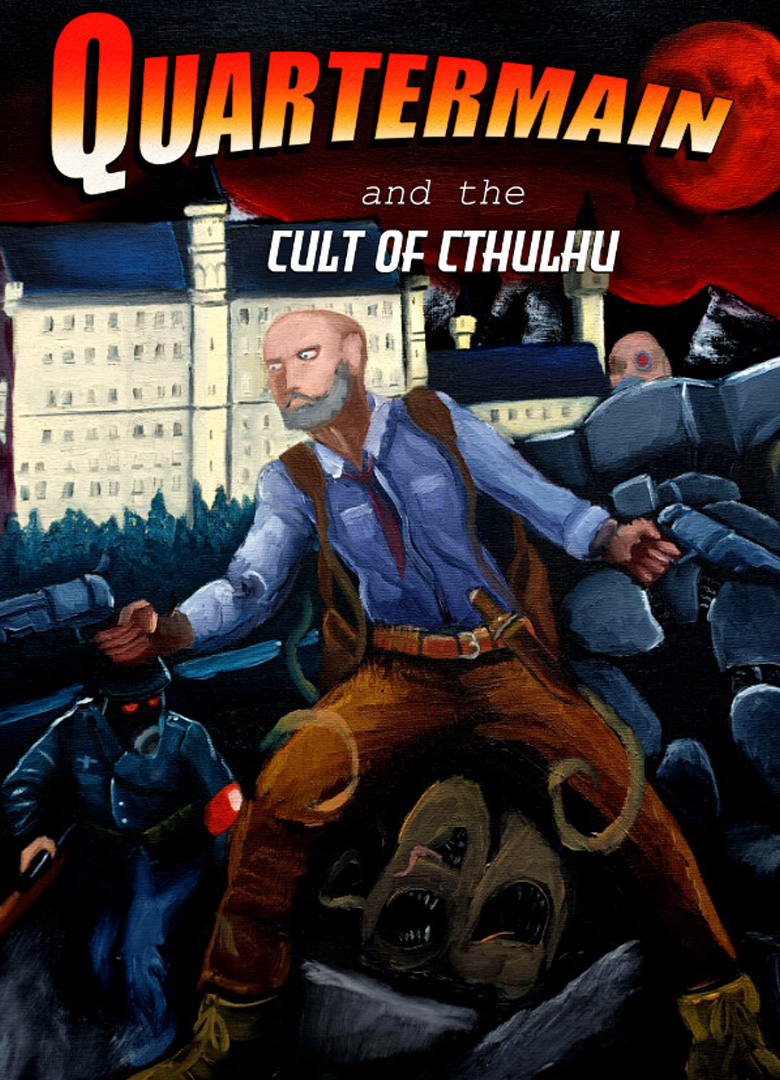 Обложка Quartermain and the Cult of Cthulhu