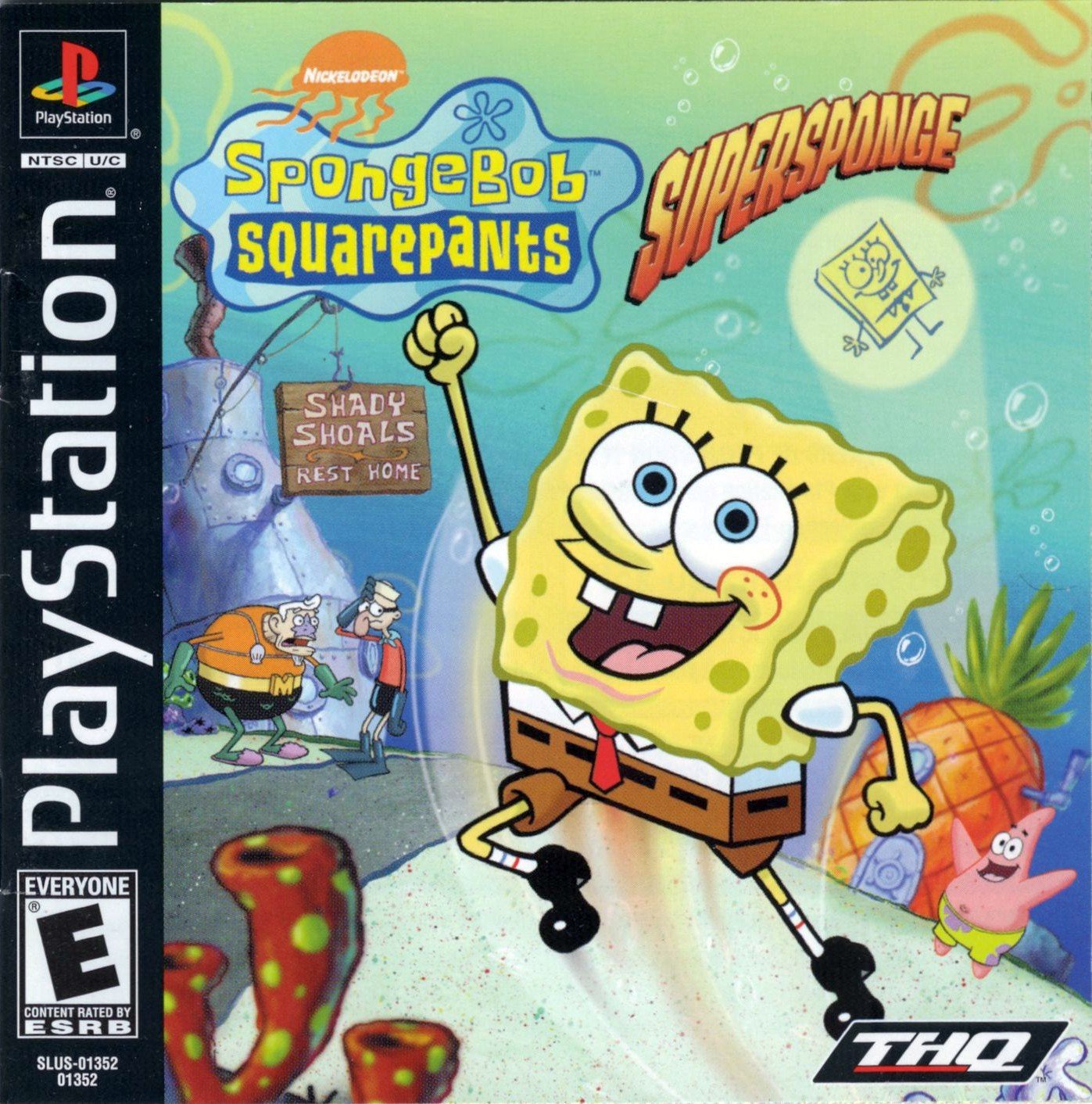 Обложка игры SpongeBob SquarePants: SuperSponge