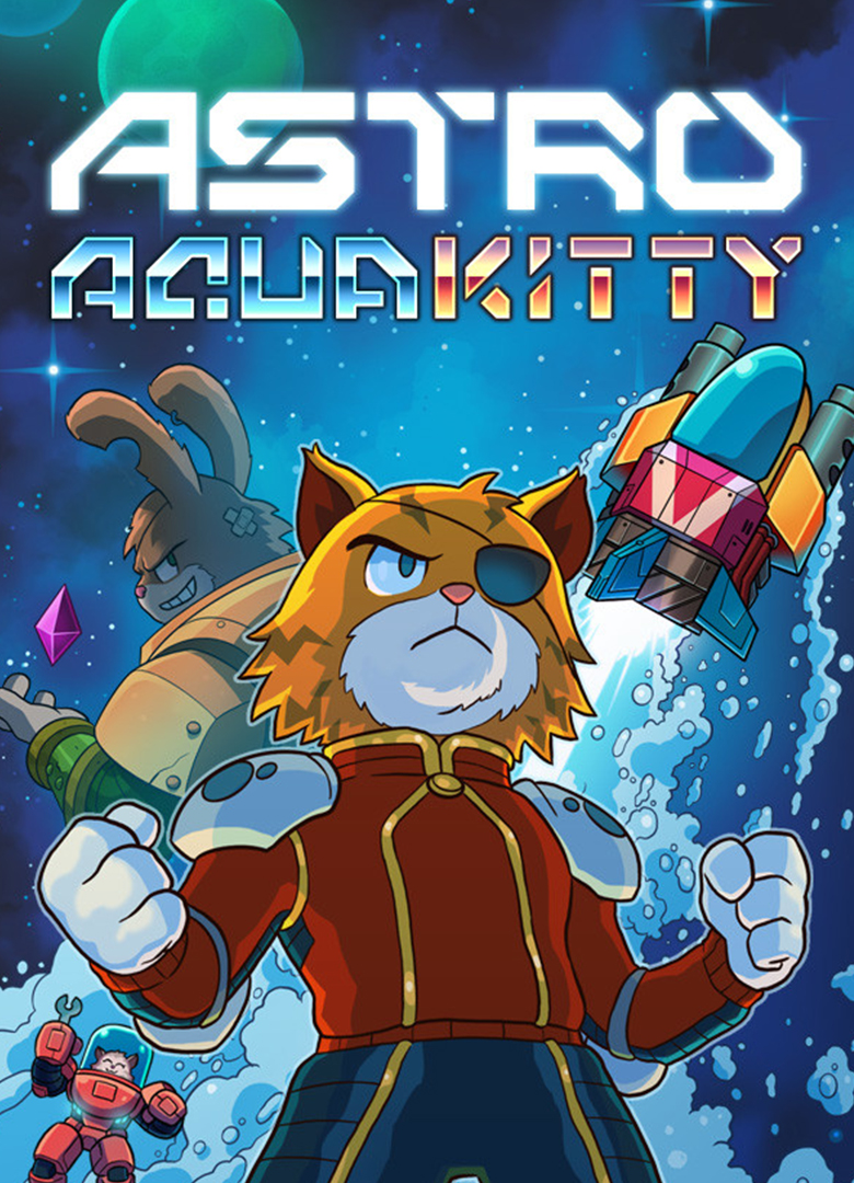 Обложка Astro Aqua Kitty