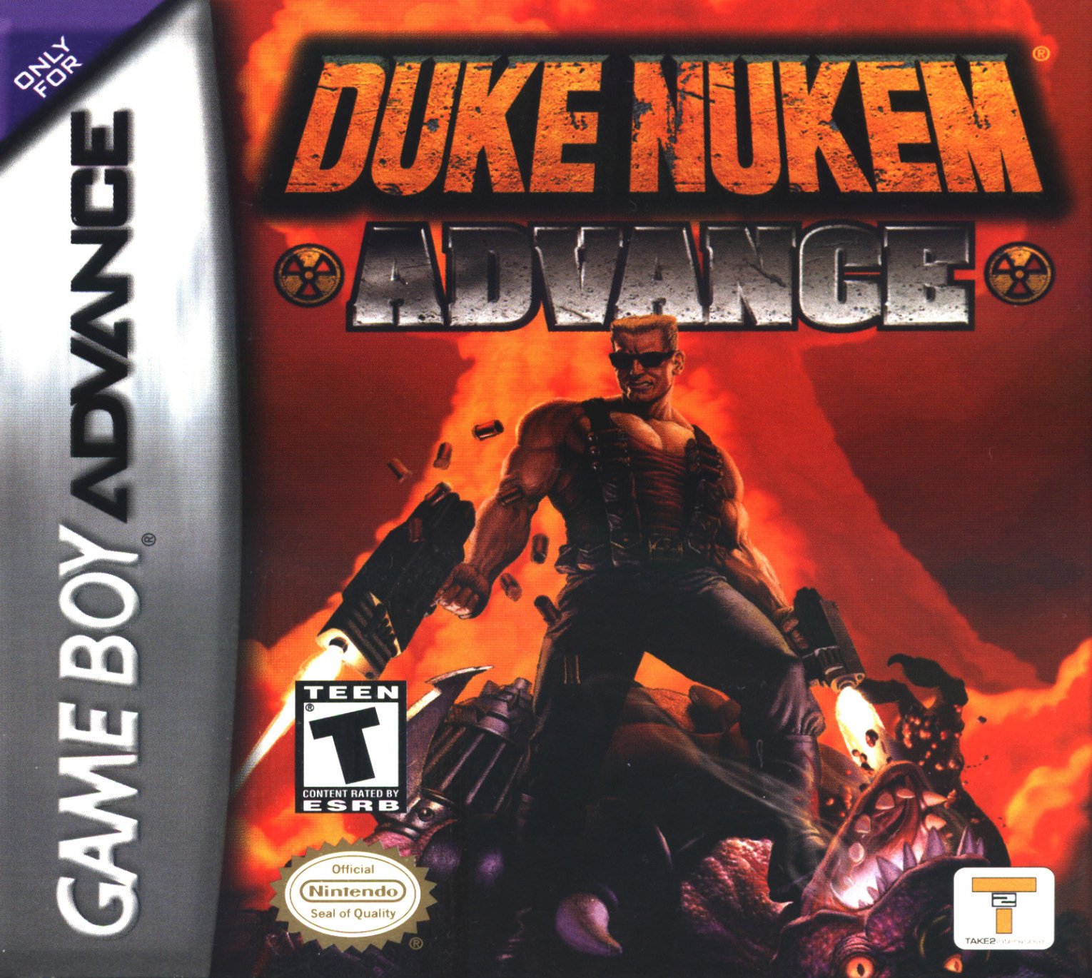 Обложка игры Duke Nukem Advance