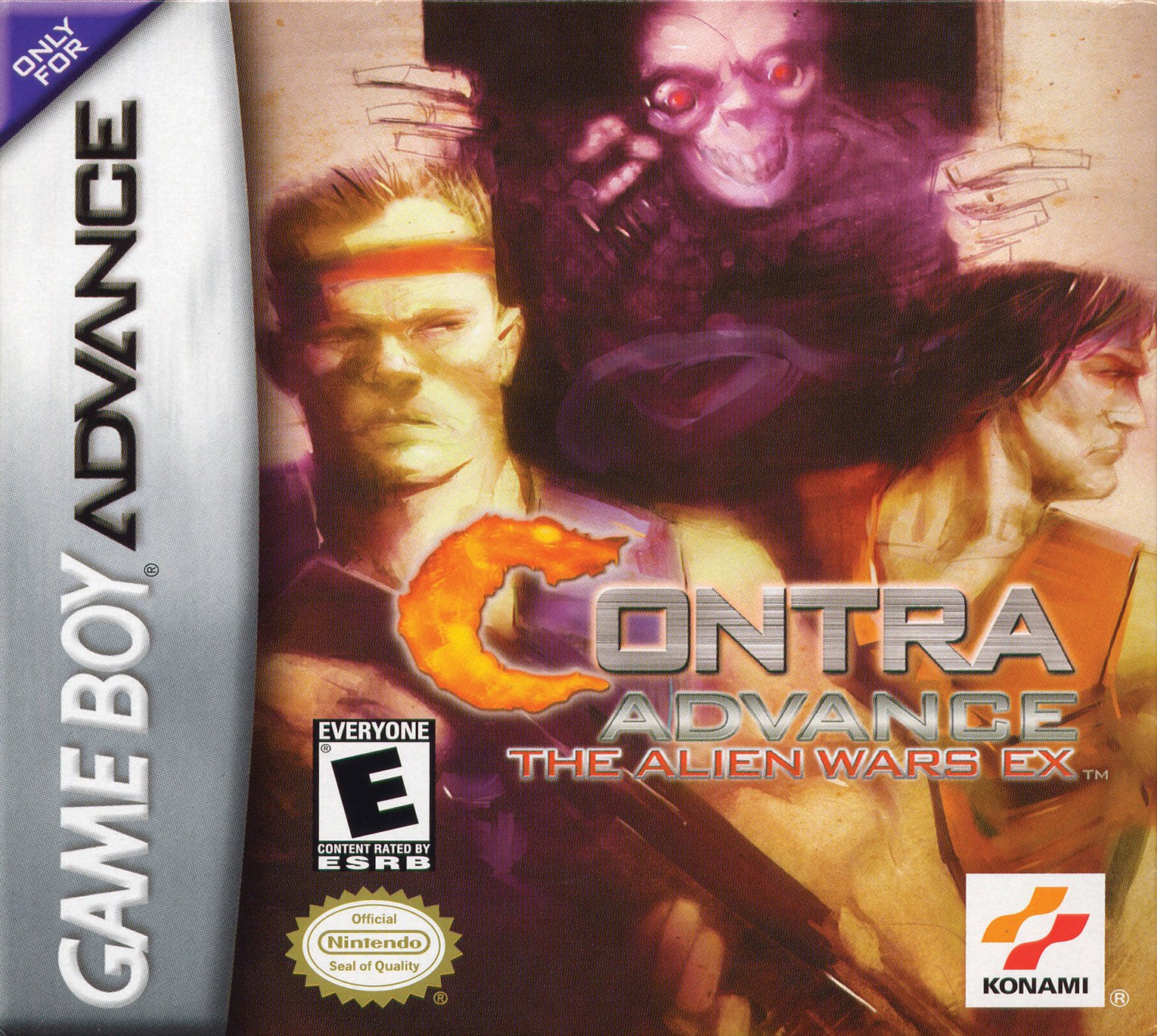 Обложка игры Contra Advance: The Alien Wars EX