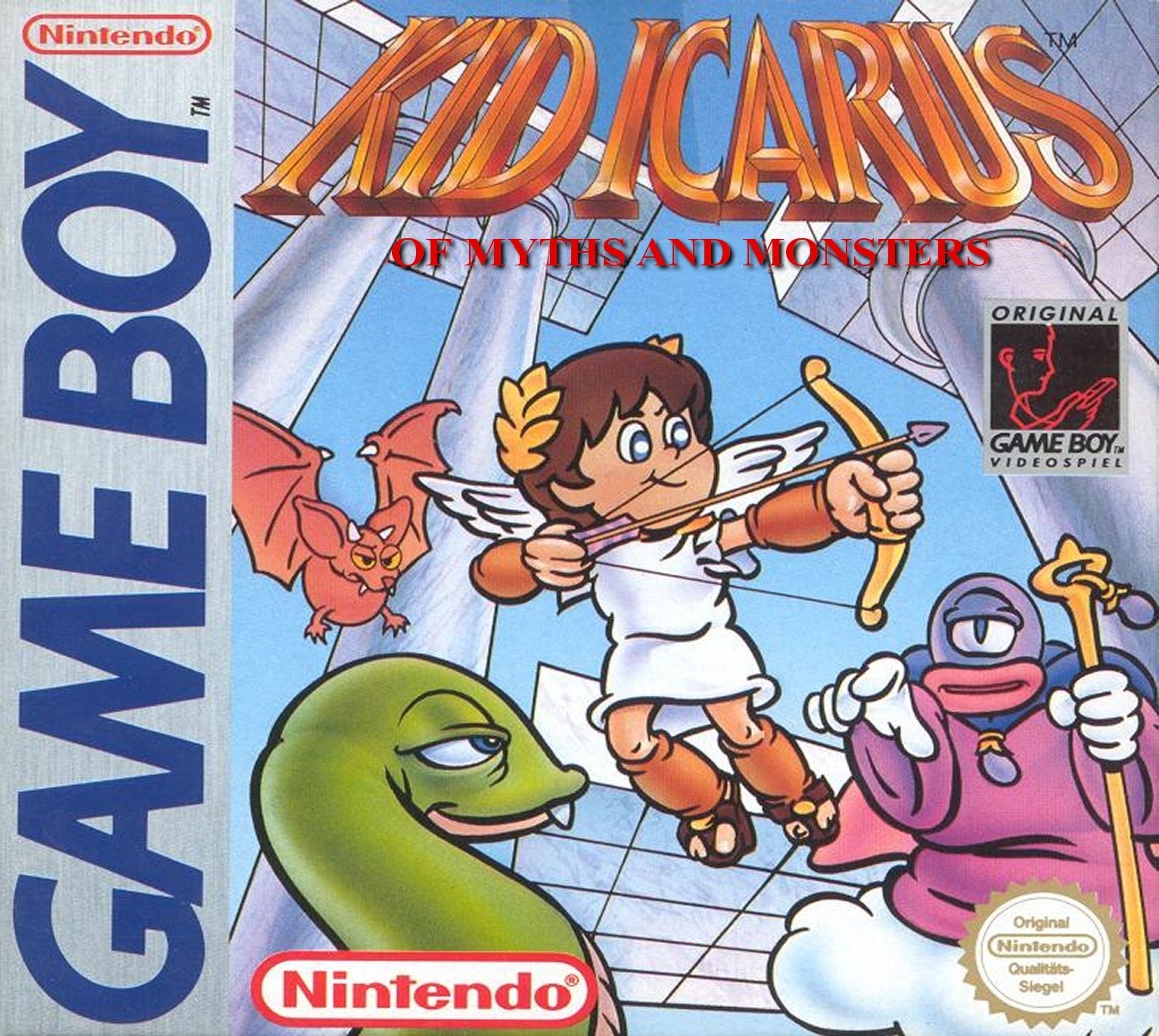 Обложка игры Kid Icarus: Of Myths and Monsters