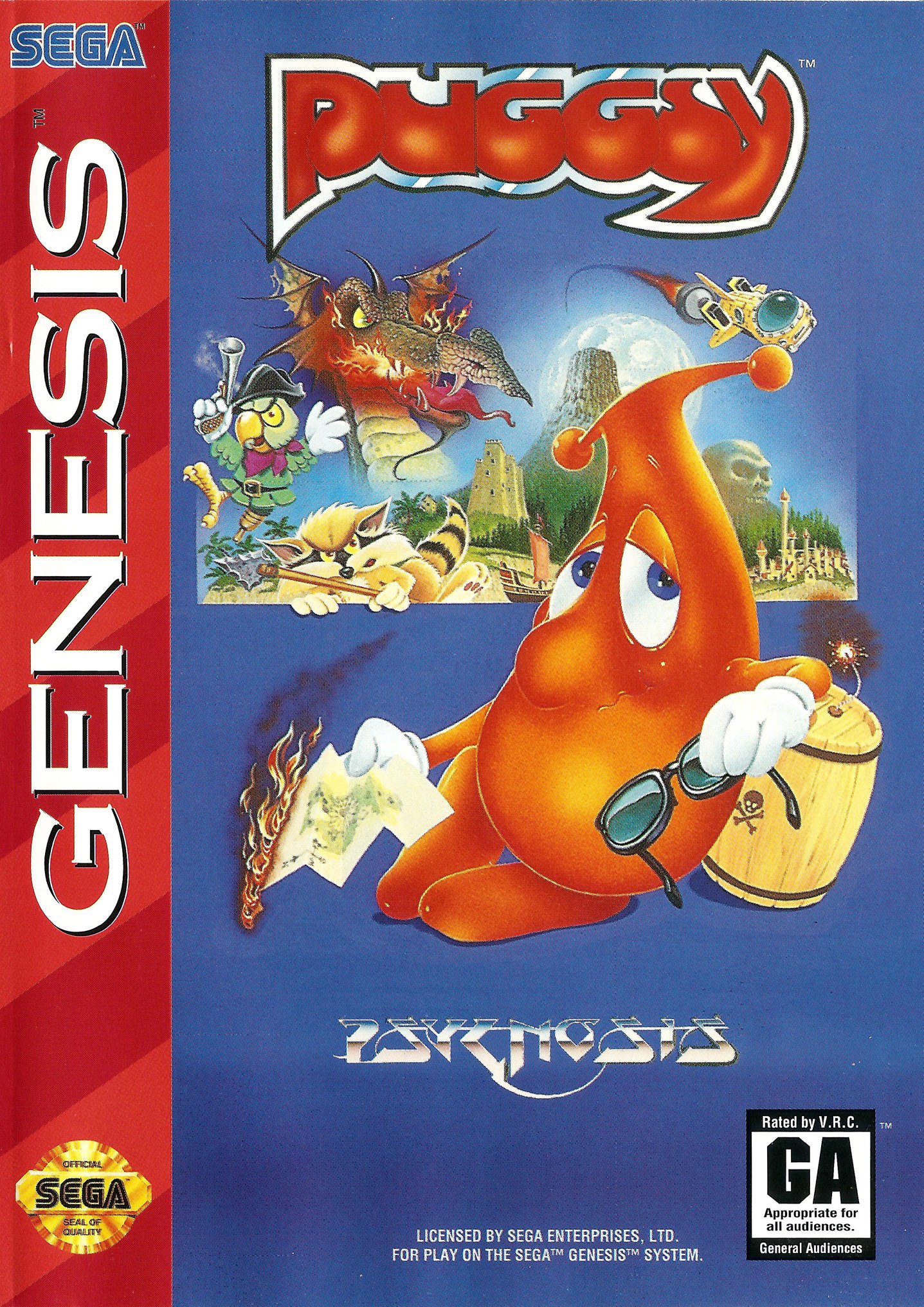 Обложка Puggsy