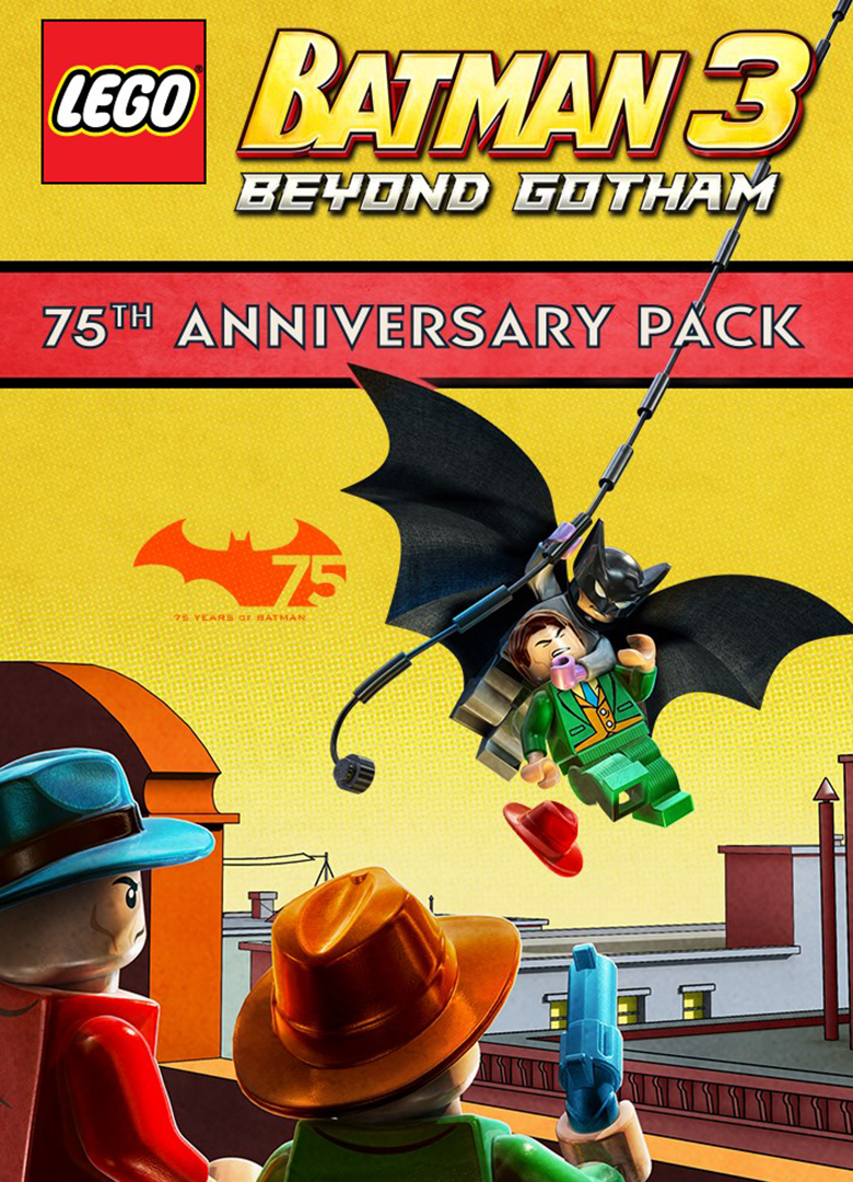 Обложка LEGO Batman 3: Beyond Gotham - 75th Anniversary