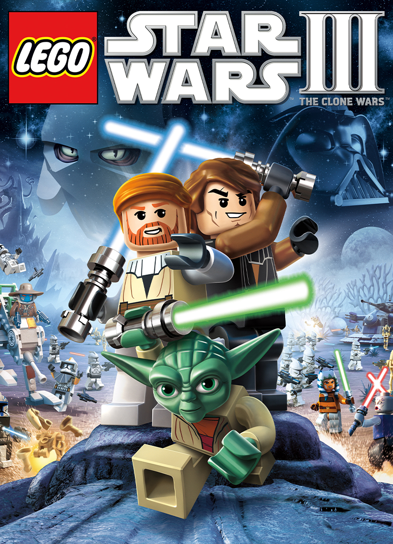 Обложка игры LEGO Star Wars 3: The Clone Wars