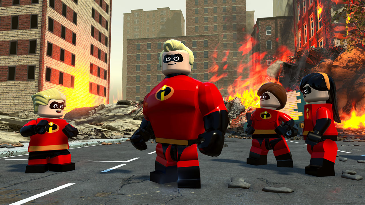 Скриншот из игры LEGO The Incredibles - 1