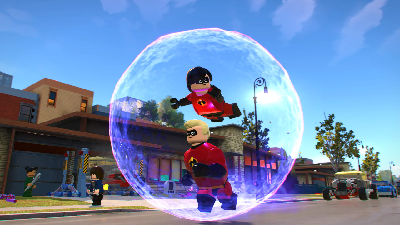 Скриншот из игры LEGO The Incredibles - 4