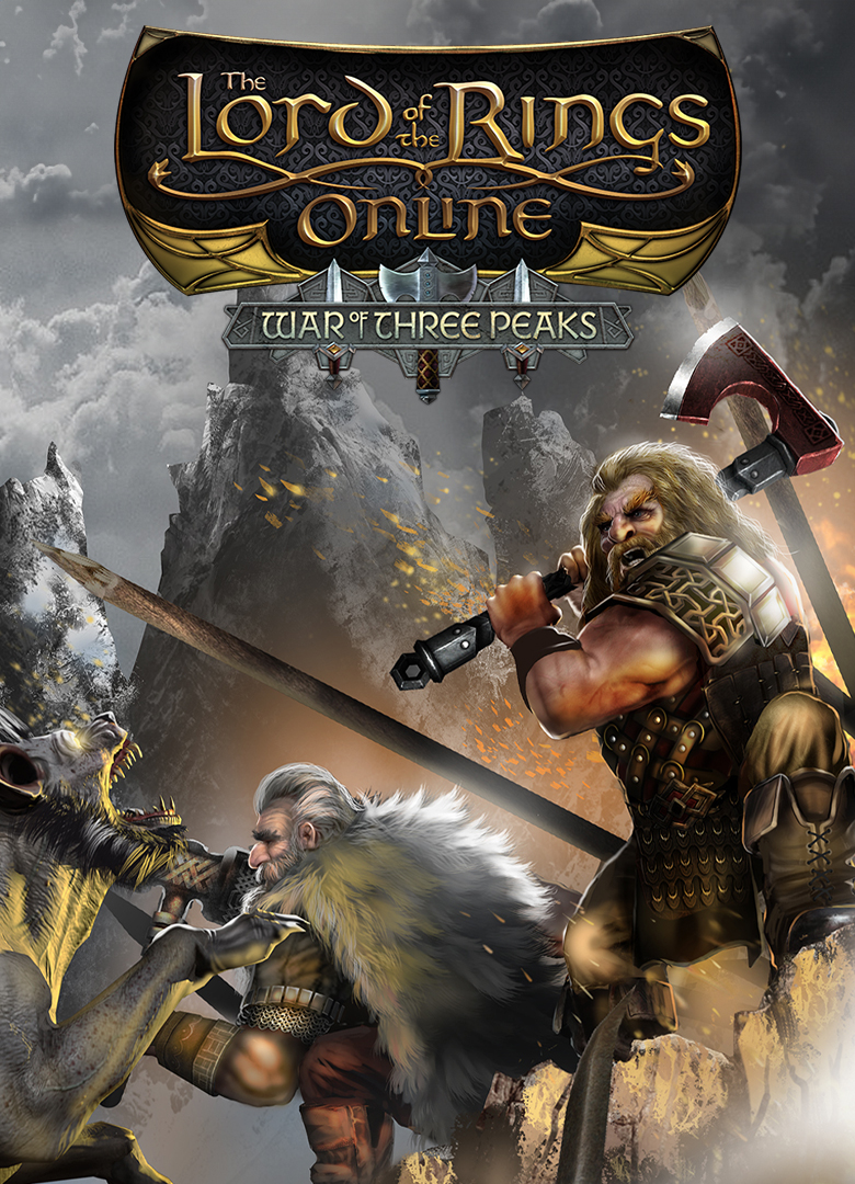 Обложка игры The Lord of the Rings Online: War of Three Peaks