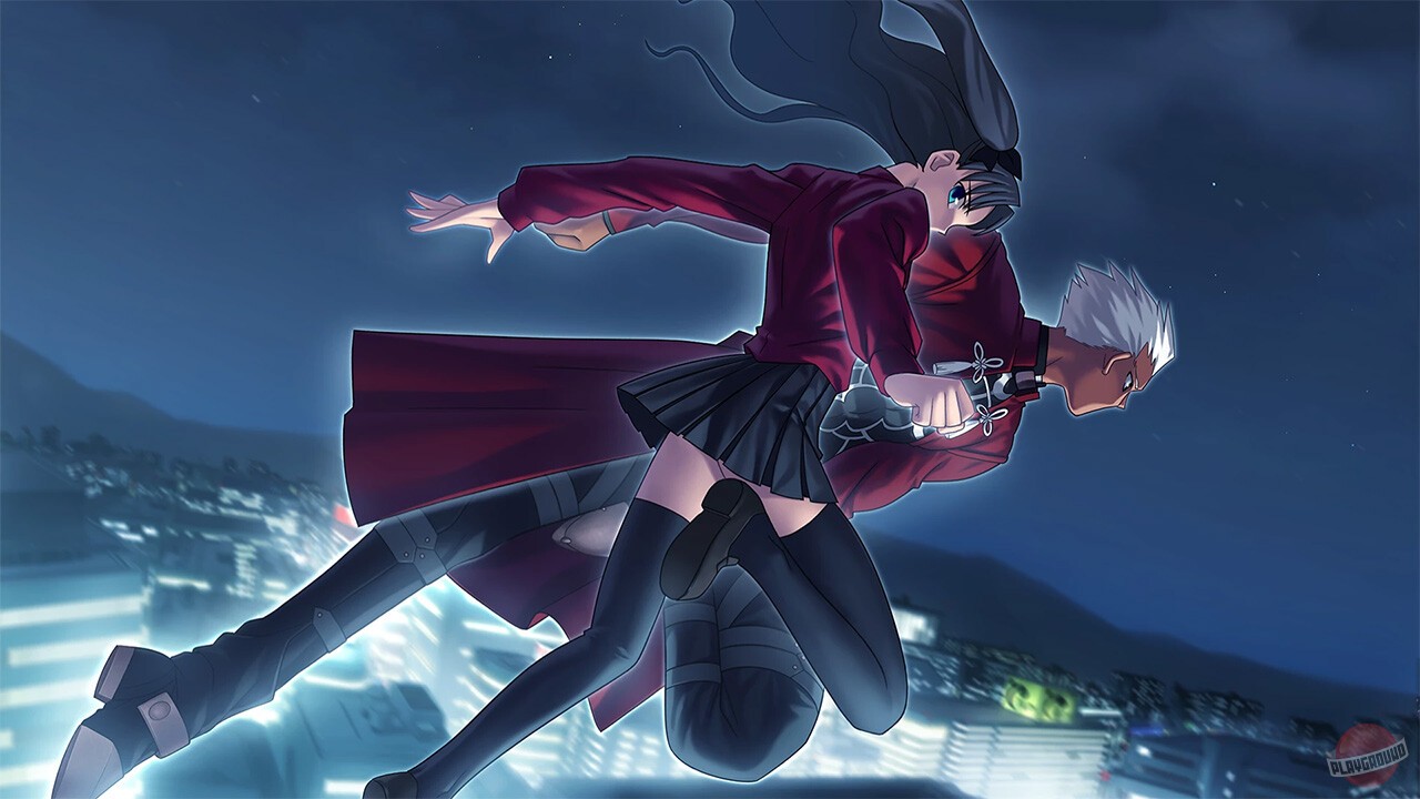 Скриншот из игры Fate/Stay Night - 3