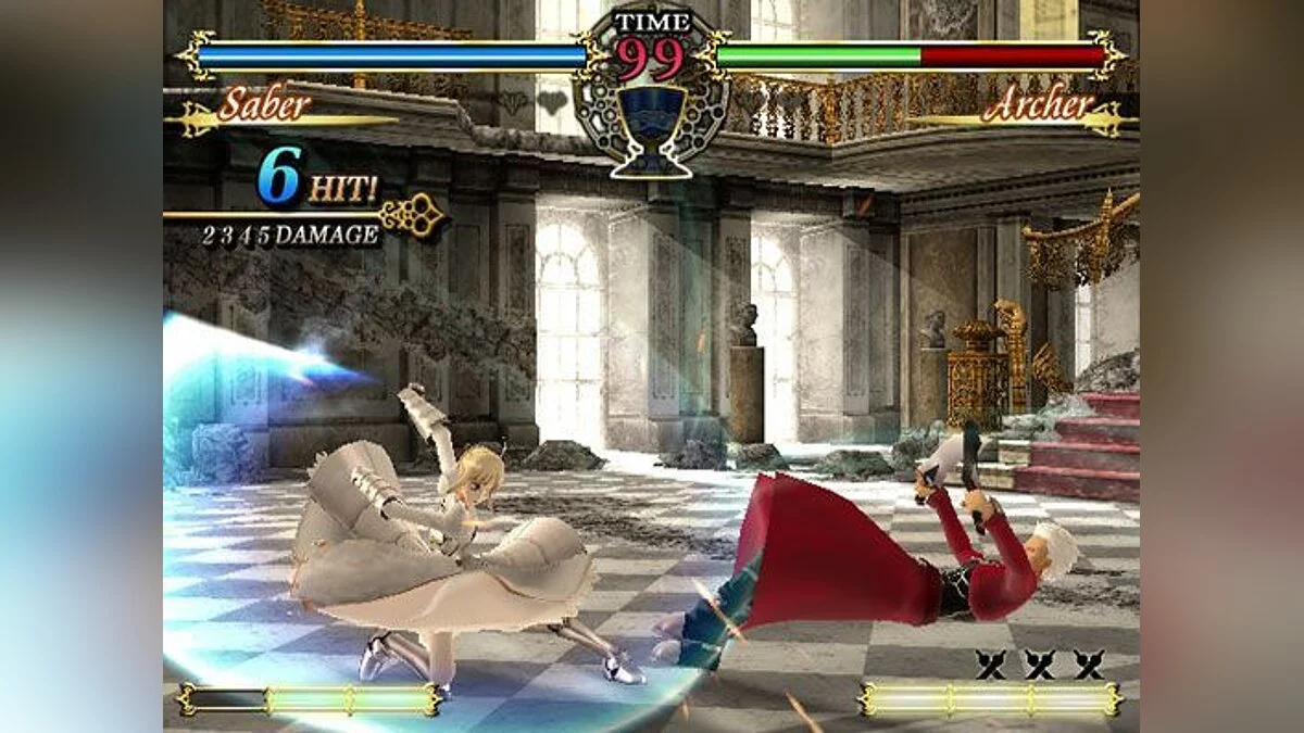 Скриншот из игры Fate/unlimited codes - 2