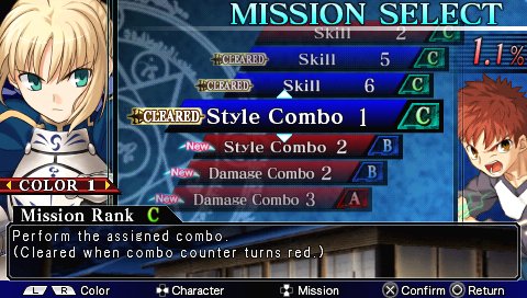 Скриншот из игры Fate/unlimited codes - 31