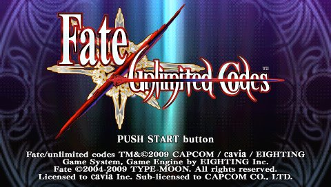 Скриншот из игры Fate/unlimited codes - 12