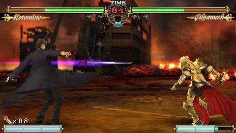 Скриншот из игры Fate/unlimited codes - 1