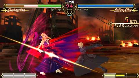 Скриншот из игры Fate/unlimited codes - 25