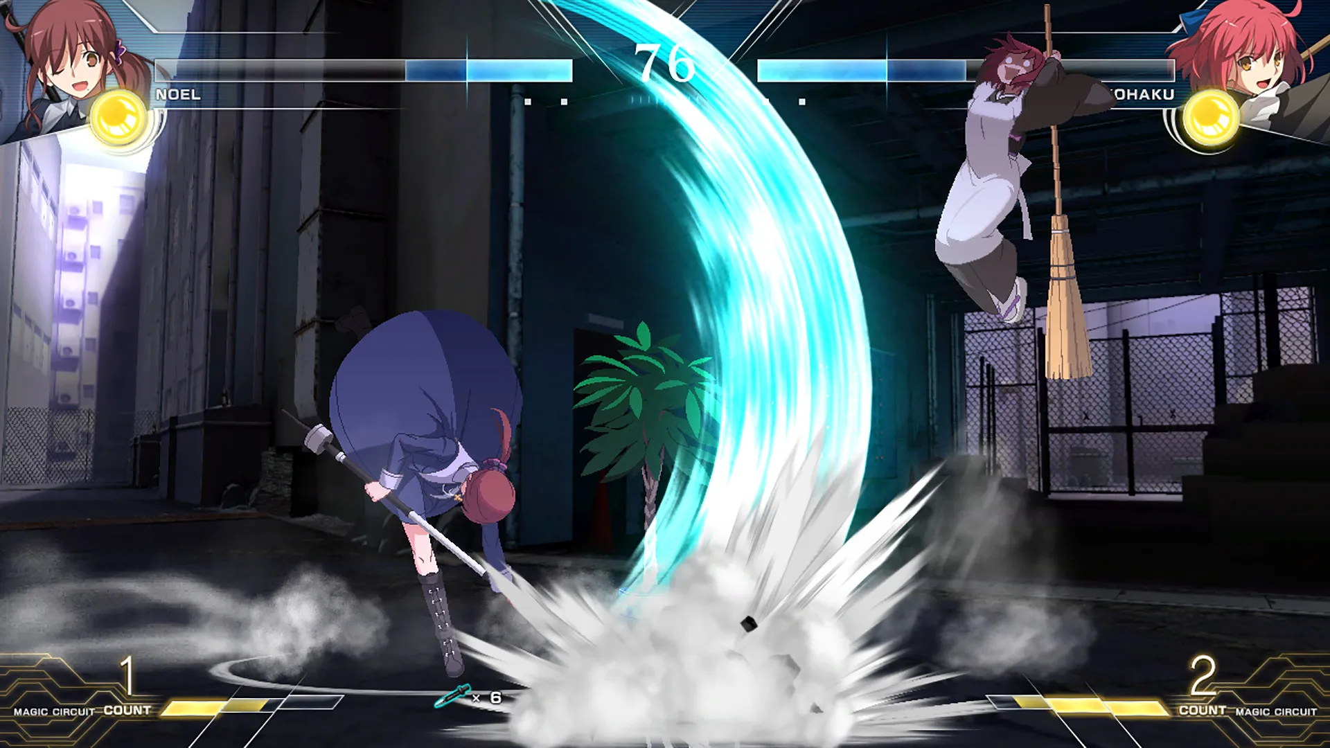 Скриншот из игры MELTY BLOOD: TYPE LUMINA - 1