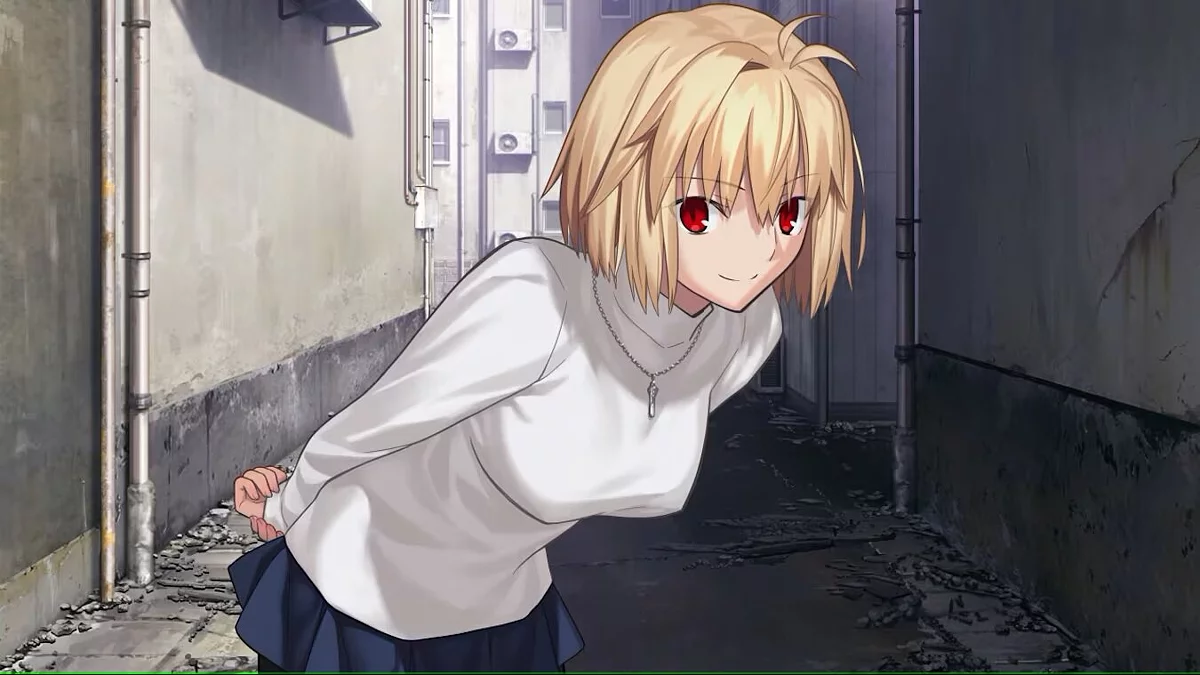 Скриншот из игры Tsukihime - 17