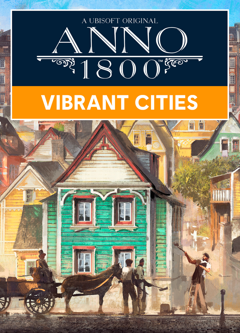 Обложка игры Anno 1800: Vibrant Cities