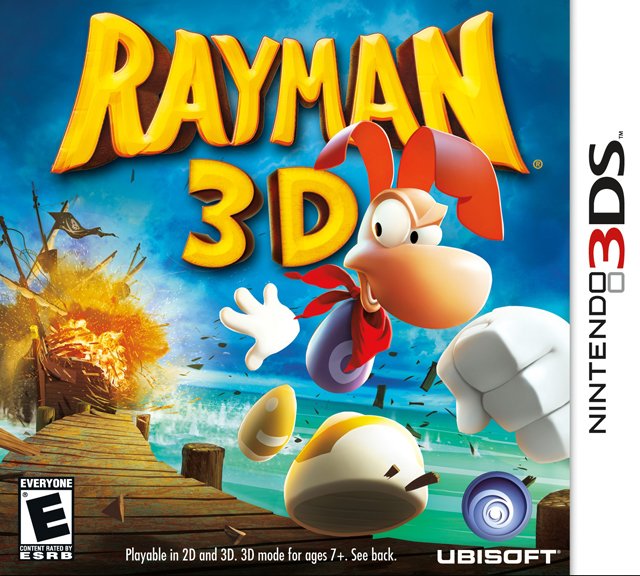 Обложка игры Rayman 3D