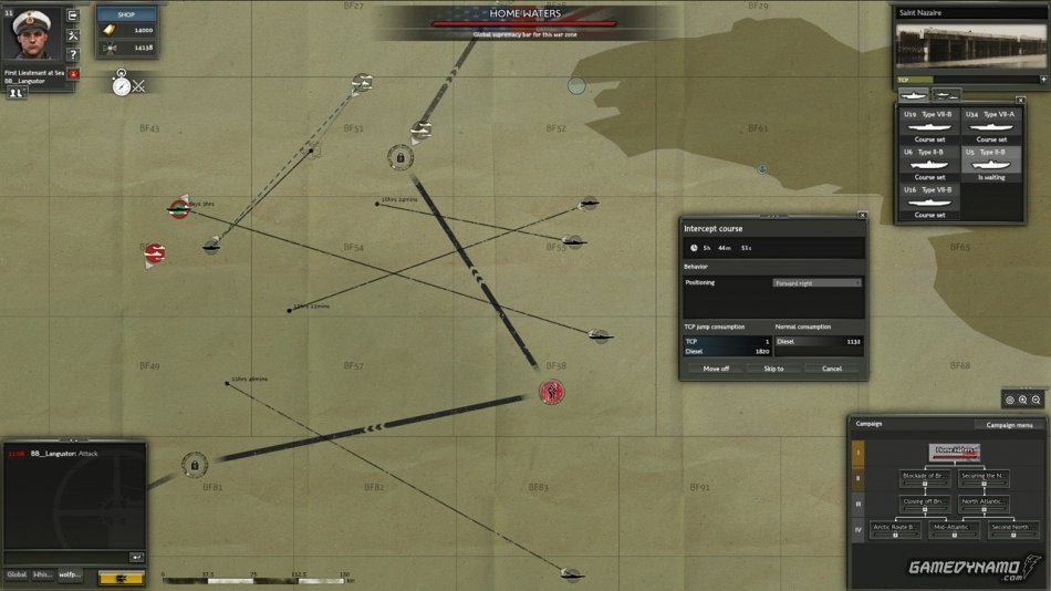 Скриншот из игры Silent Hunter Online - 5