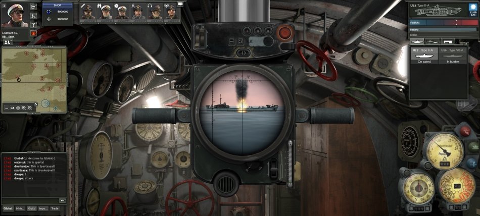 Скриншот из игры Silent Hunter Online - 9