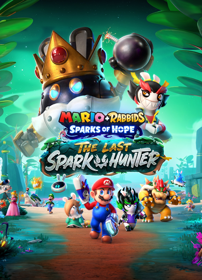 Обложка игры Mario + Rabbids: Sparks of Hope - The Last Spark Hunter