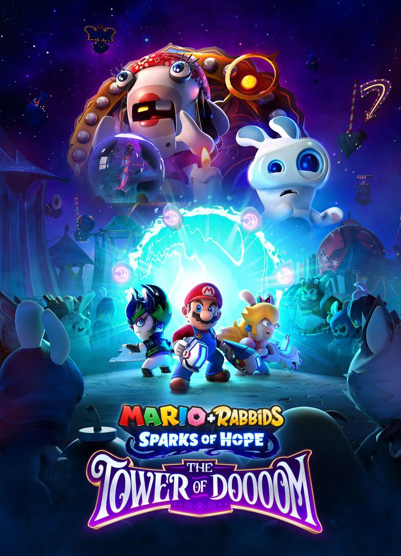 Обложка игры Mario + Rabbids: Sparks of Hope - The Tower of Doooom