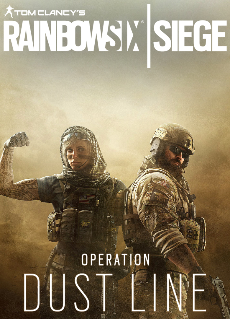 Обложка игры Tom Clancy's Rainbow Six: Siege - Dust Line