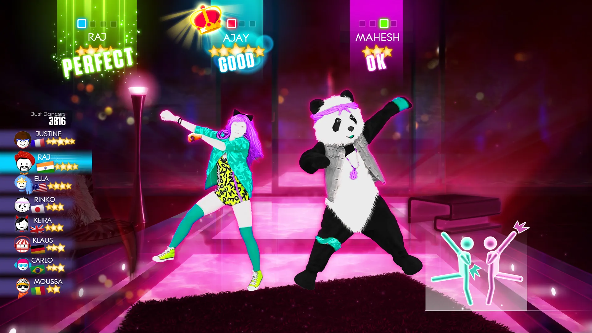 Скриншот из игры Just Dance 2014 - 6