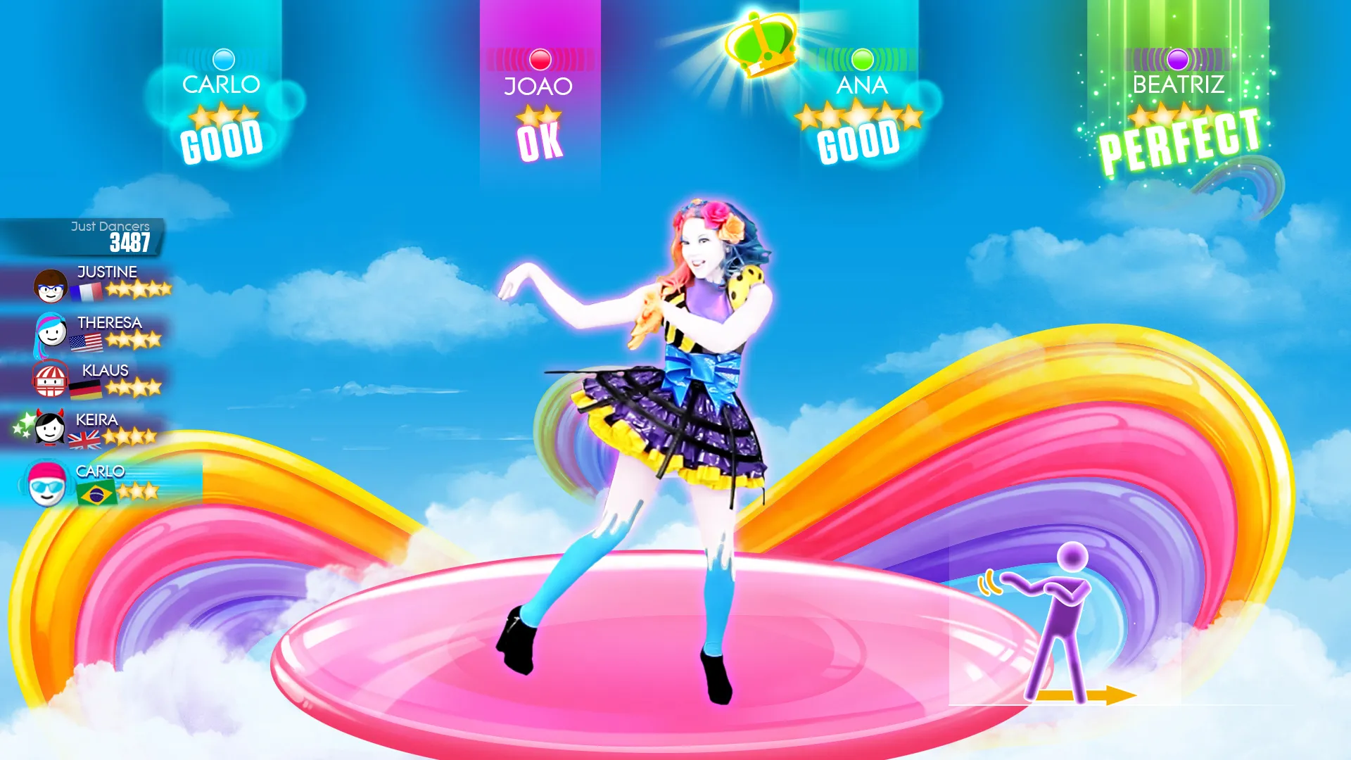 Скриншот из игры Just Dance 2014 - 47